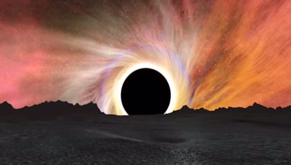 Dentro de un agujero negro